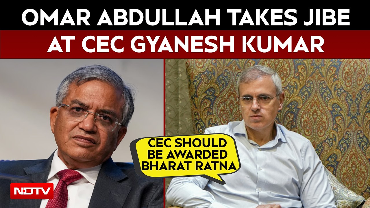 Omar Abdullah Takes Jibe At CEC Gyanesh Kumar Over Bengal Polls | Election Commission Row