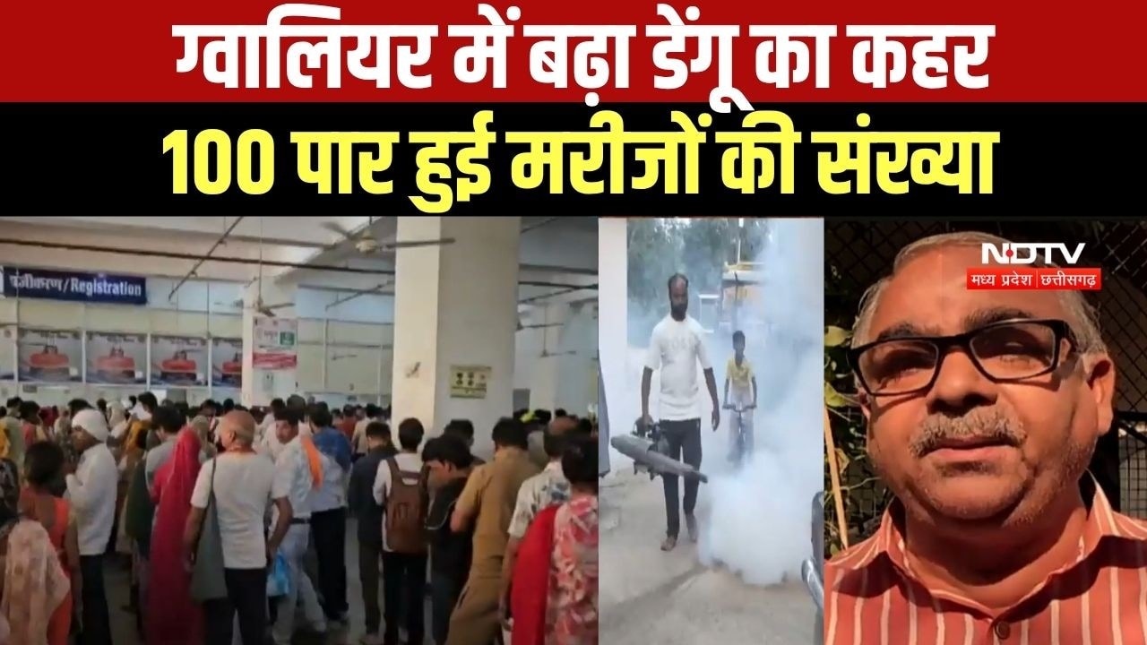 Gwalior में बढ़ा Dengue का कहर, 112 पहुंची बीमारों की संख्या । Top News