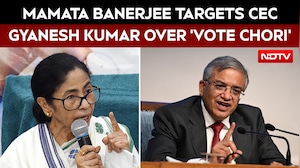 Ex-Bengal CM Mamata Banerjee Targets CEC Gyanesh Kumar Over 'Vote Chori'
