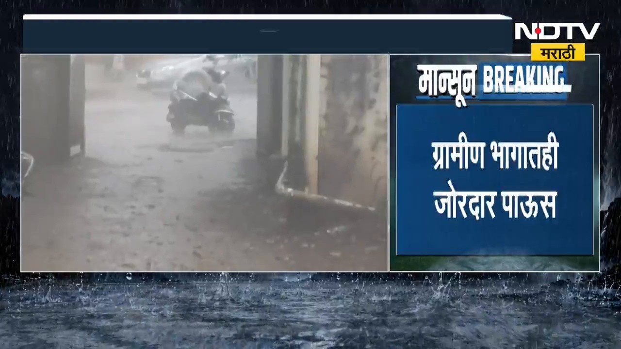 Kolhapur Rain| कोल्हापुरात सलग दुसऱ्या दिवशी मुसळधार पाऊस, भात, भुईमूग, सोयाबीन पिकांना जीवदान