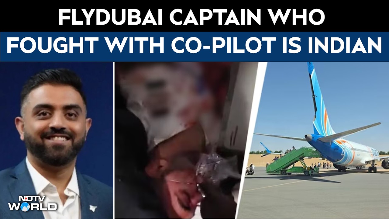 Flydubai Flight News | Flydubai Hero Pilot Is Indian, Fought Off Colleague Who Stabbed Him: Sources