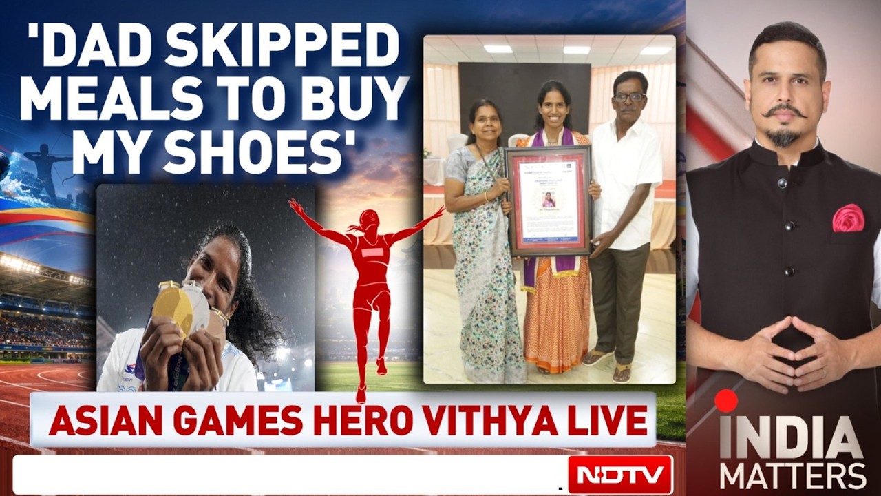 Vithya Ramraj Breaks PT Ushas 42-Year-Old Record Before Her Spectacular Gold-Medal Run