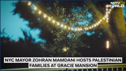 NYC Mayor Zohran Mamdani Hosts Gaza Families, Plants Olive Tree As Peace Symbol