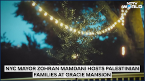 NYC Mayor Zohran Mamdani Hosts Gaza Families, Plants Olive Tree As Peace Symbol