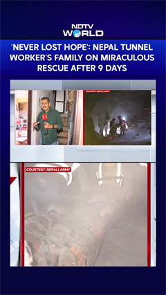 Nepal Floods | 'Never Lost Hope': Nepal Tunnel Worker's Family On Miraculous Rescue