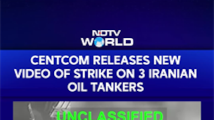 CENTCOM Releases New Video Of Strike On 3 Iranian Oil Tankers