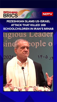 Pezeshkian Slams US-Israel Attack That Killed 168 Schoolchildren In Iran's Minab