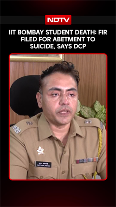 IIT Bombay Student Death: FIR Filed For Abetment To Suicide, Says DCP