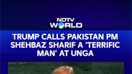 Trump Calls Pakistan PM Shehbaz Sharif a &lsquo;Terrific Man&rsquo; at UNGA