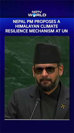 Nepal PM Balendra Shah's India-China Balancing Act In UN Climate Pitch