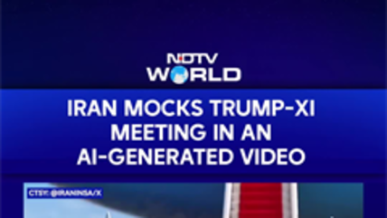 Iran Mocks Trump-Xi Meeting In AI-Generated Video Shared By Iranian Embassy In South Africa