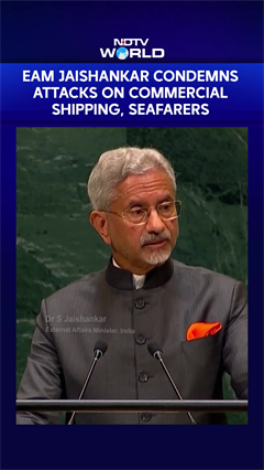 Jaishankar At UNGA Condemns On Commercial Shipping: &lsquo;Attacks On Seafarers Simply Unacceptable&rsquo;