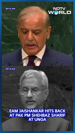 Jaishankar Hits Back At Shehbaz Sharif At UN, Warns Against &lsquo;Normalising Terrorism&rsquo;