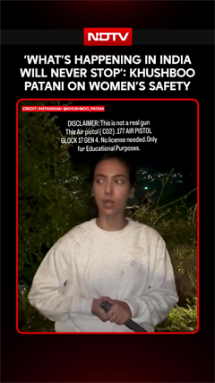 Khushboo Patani On Women&rsquo;s Safety: &ldquo;What&rsquo;s Happening In India Will Never Stop&rdquo;