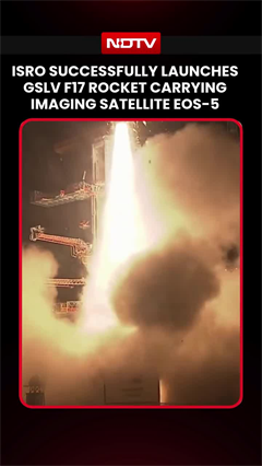 ISRO Successfully Launches GSLV-F17, Places Earth Observation Satellite in Orbit