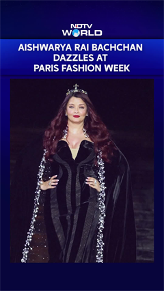 Aishwarya Rai Bachchan Walks At Paris Fashion Week With Kendall Jenner, Eva Longoria