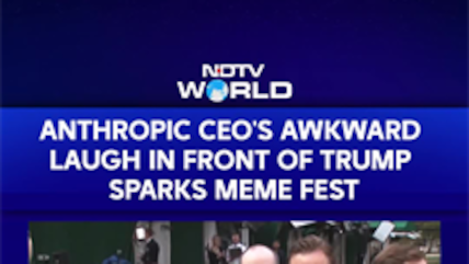 Anthropic CEO Dario Amodei's Awkward Laugh In Front Of Trump Sparks Meme Fest