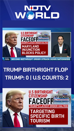 Trump Birthright Flop: Trump 0, US Courts 2