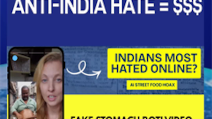 Anti-India Hate= $$$