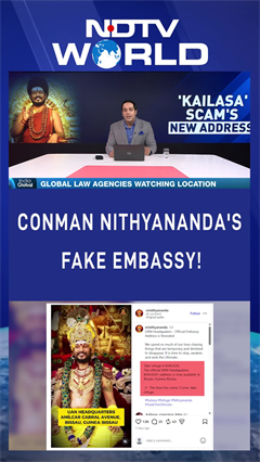 Conman Nithyananda's Fake Embassy!