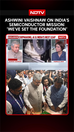 Video: Ashwini Vaishnaw News | Ashwini Vaishnaw On India's Semiconductor Mission: 'We've Just Set The Foundation'
