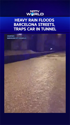 Heavy Rains Trigger Flooding In Eastern Spain, Woman Swept Away