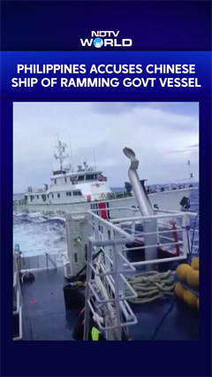 Video: South China Sea Flashpoint: Philippines Accuses Chinese Ship of Ramming Govt Vessel