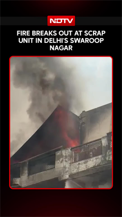 Delhi News: Massive Fire Breaks Out At Scrap And Cutting Unit In Delhi's Swaroop Nagar