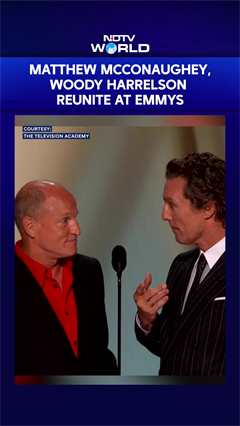 Emmy 2026: Matthew McConaughey, Woody Harrelson Reunite At Emmys
