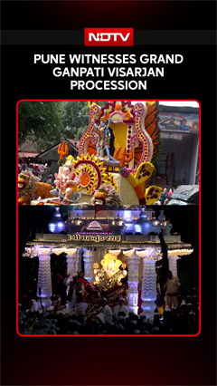 Ganpati Visarjan 2026 | Pune Celebrates Grand Ganpati Visarjan Procession