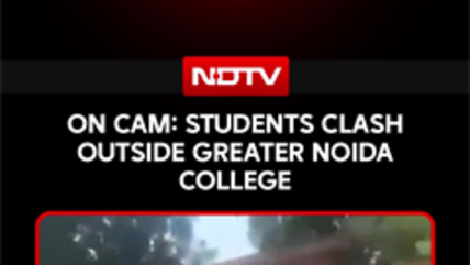 College Clash Erupts Outside Greater Noida Campus, Video Goes Viral