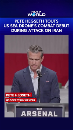 US-Iran War: Pete Hegseth Hails Historic Sea-Drone Strike On Iran's Bandar Abbas Naval Base
