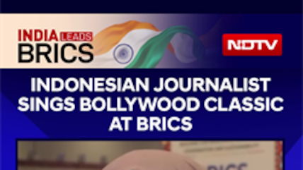 'Jab Koi Baat Bigad Jaye': Indonesian Journalist Sings Bollywood Classic At BRICS