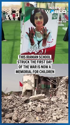 Video: Minab School: Iran Turns Bombed School Into Memorial For Students Killed In Alleged US Strike