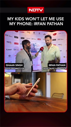 Video: Irfan Pathan On DoomScrolling, Screen Time & How He Keeps His Kids Away From Phone