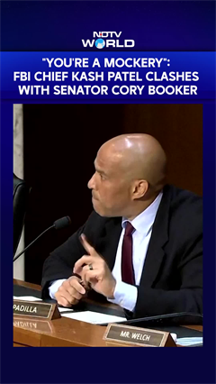 "You're a Mockery": FBI Chief Kash Patel Clashes With Senator Cory Booker
