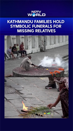 Video: Nepal Families Turn To Symbolic Hindu Funerals For Relatives Still Missing After Deadly Nepal Floods