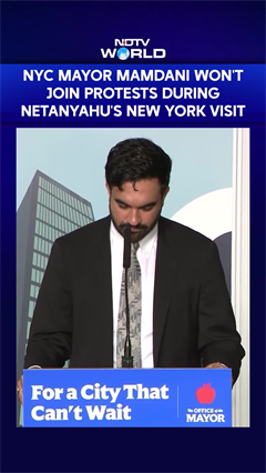 NYC Mayor Mamdani Rules Out Joining Protests Against Netanyahu During UNGA