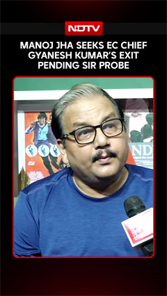Manoj Jha Seeks EC Chief Gyanesh Kumar's Exit Pending SIR Probe