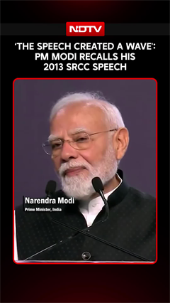 PM Modi Recalls His 2013 SRCC Speech: 'The Speech Created A Wave'