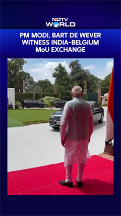 PM Modi, Belgium PM Bart De Wever Witness India-Belgium MoU Exchange