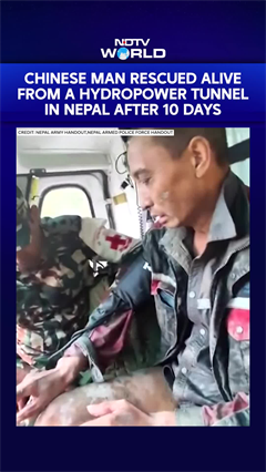 Video: Nepal Floods: Rescuers Pull Chinese National, Woman Alive 10 Days After Devastating Floods