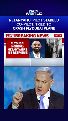 Netanyahu: Flydubai Co-Pilot Stabbed Pilot, Tried To Crash Plane