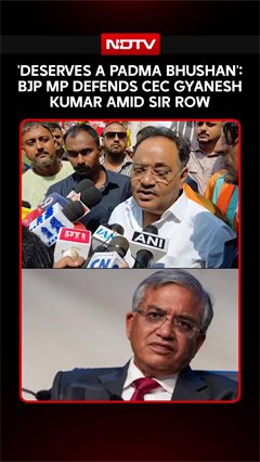 SIR Row: BJP MP Samik Bhattacharya Backs CEC Gyanesh Kumar, Says He Deserves a Padma Bhushan