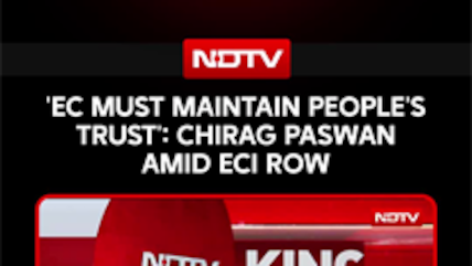 Chirag Paswan Says Election Commission Must Clear Doubts Over Electoral Process