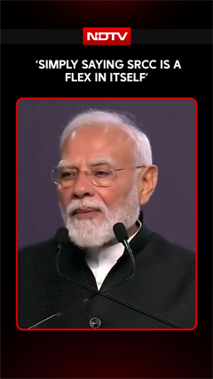 PM Modi At SRCC: 'Simply Saying SRCC Is A Flex In Itself'
