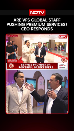 Video : VFS | Are VFS Global Staff Pushing Premium Services? CEO Zubin Karkaria Responds