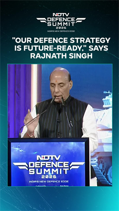 "Our Defence Strategy Is Future-Ready": Rajnath Singh | NDTV Defence Summit