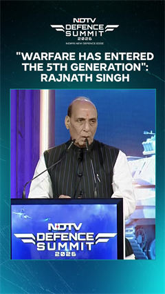 "We Are in the 5th Generation of Warfare": Rajnath Singh | NDTV Defence Summit