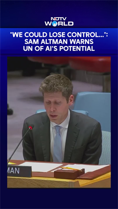 OpenAI CEO Sam Altman Warns UNSC Of AI's Potential Threats To Humanity